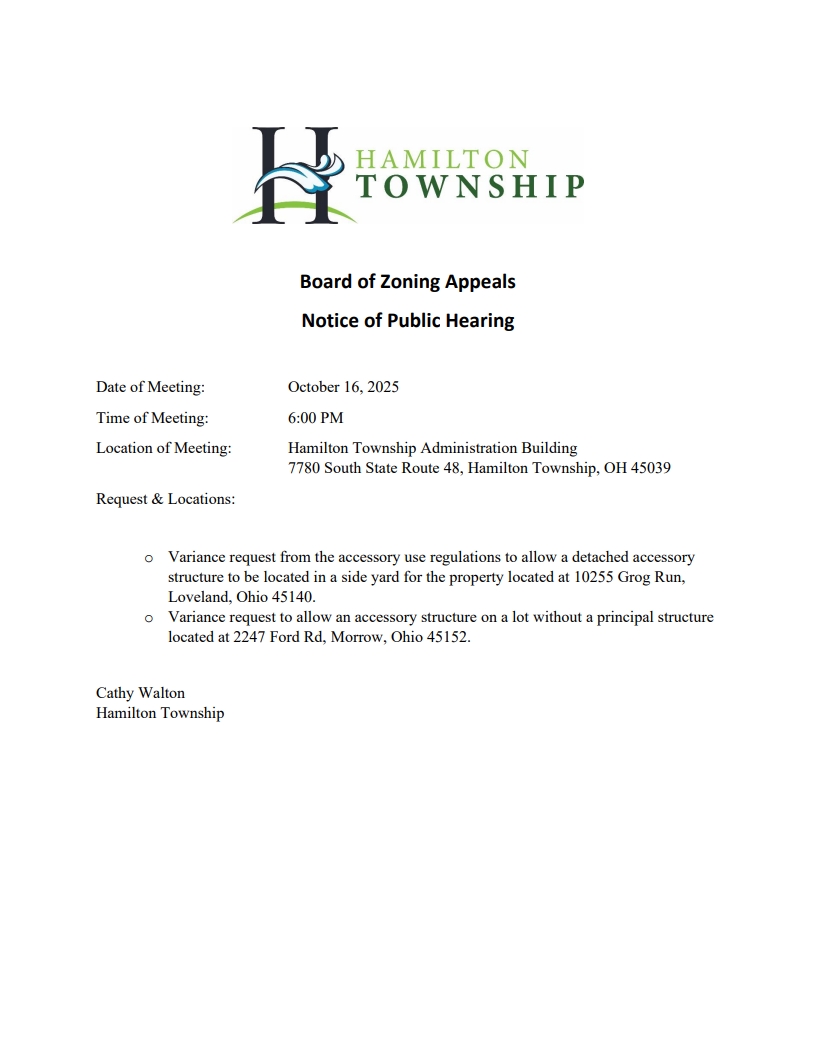 BZA Meeting 10.16.25