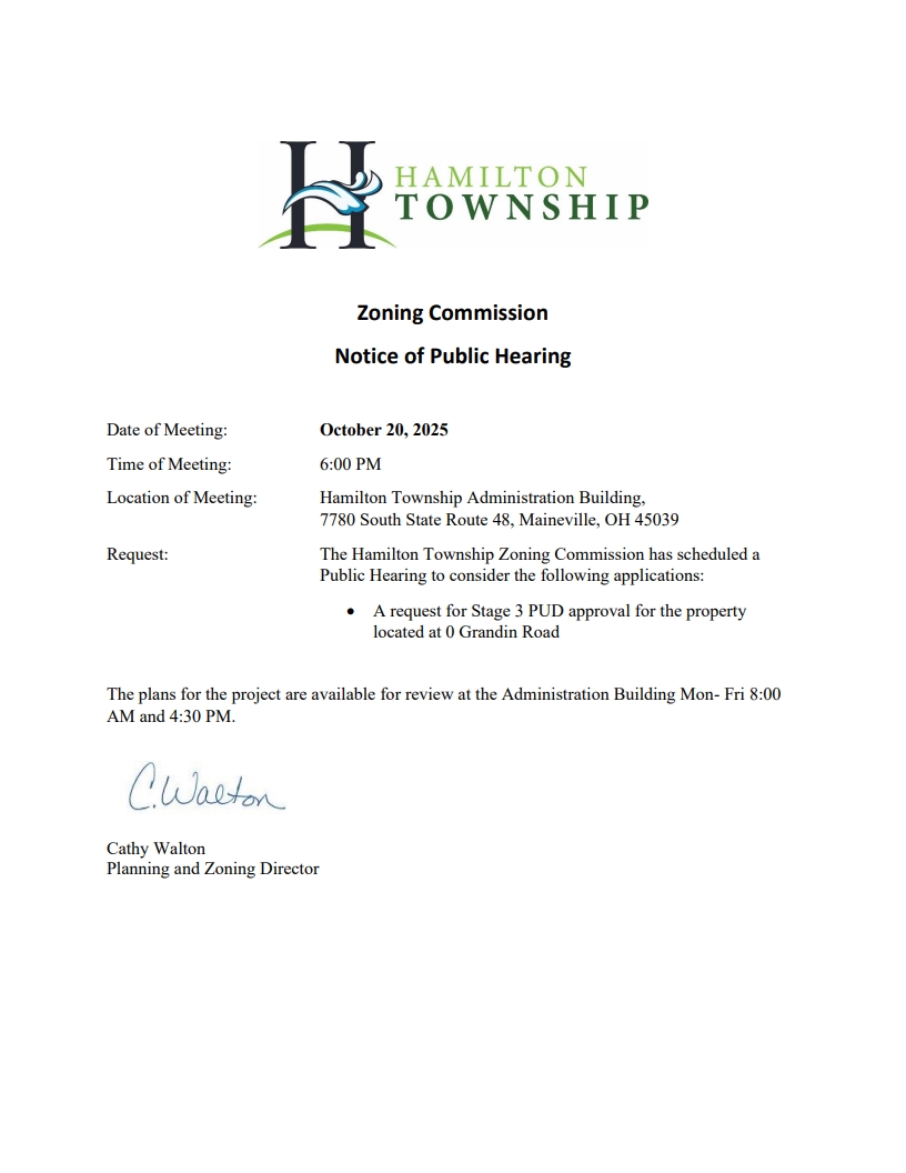 Zoning Commission Meeting 10.10.20 6pm