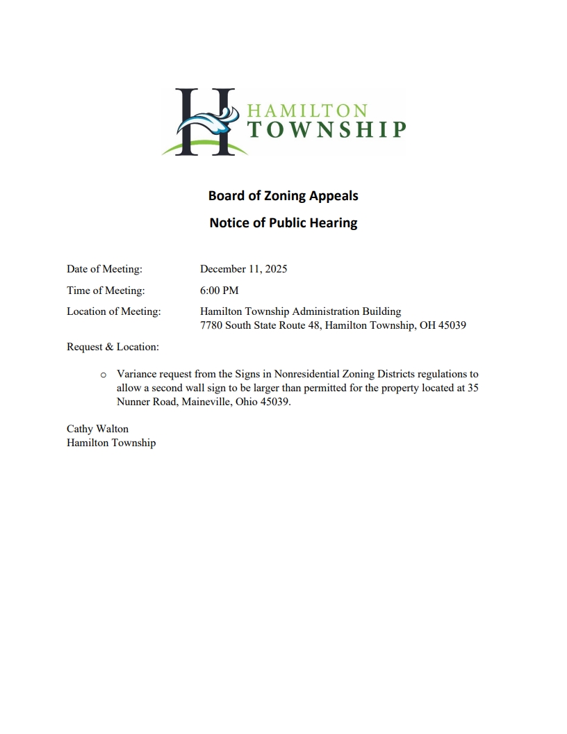 Board of Zoning Appeals 12.11.25