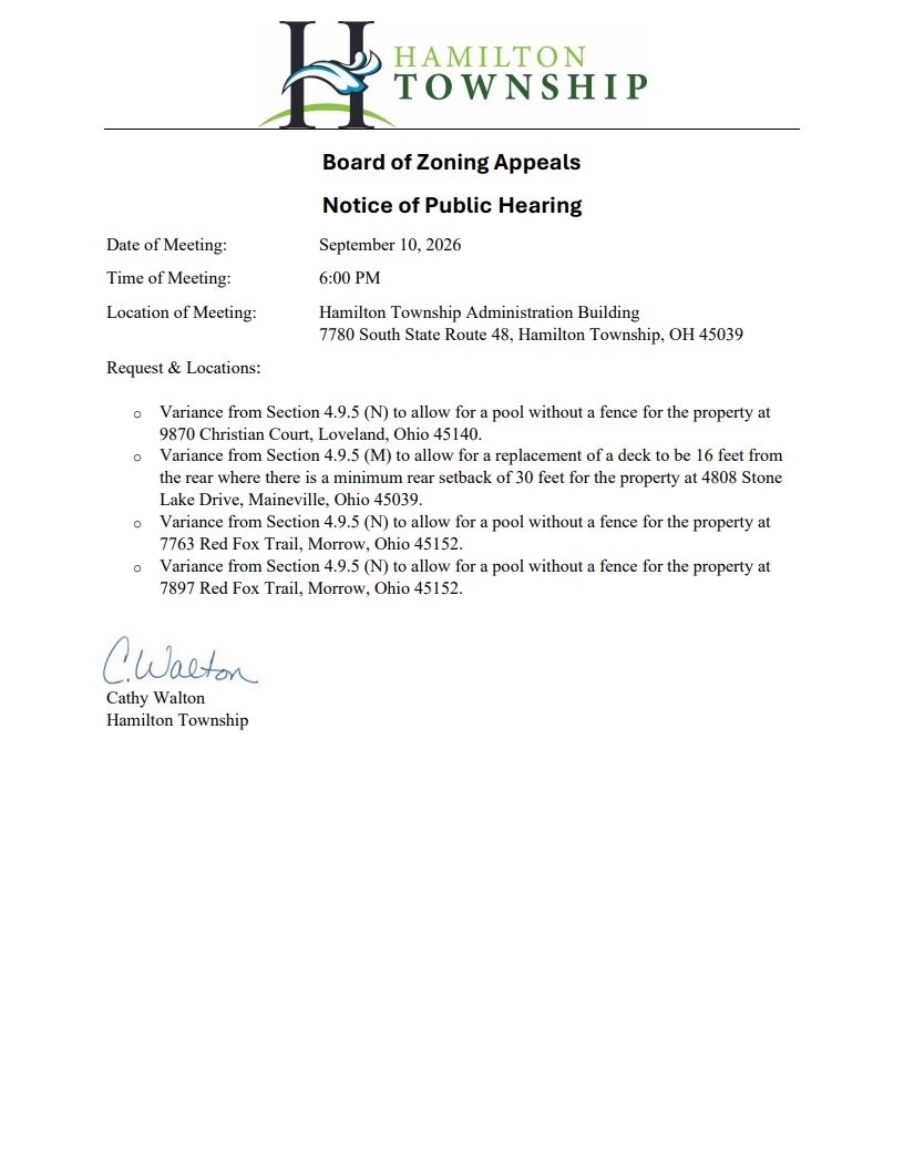 BZA Legal Notice 9.10.26